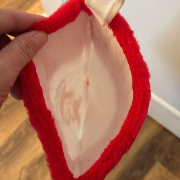 Vintage Christmas Stocking Baby's First Christmas - Picture 5 of 7